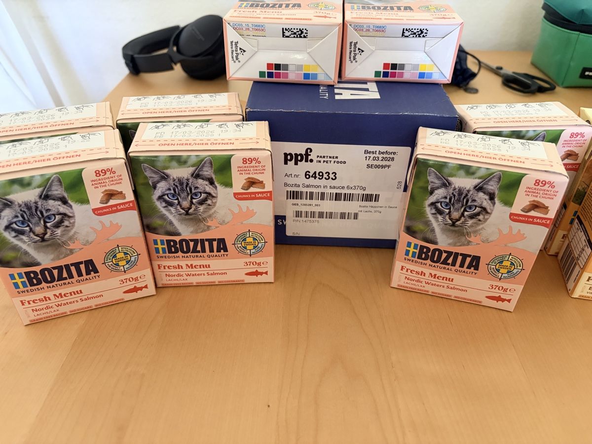 Futter: Bozita Katzenfutter – Neu und originalverpackt aus Zürich von mcfireZ 2
