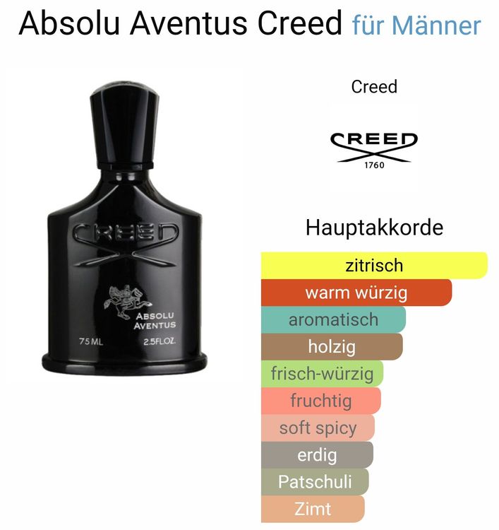 Creed Parfum & Eau de Toilette: Creed Absolu Aventus Abfüllung 2/5/10ml – Neu (gemäss Beschreibung) aus Oensingen von IcyMehmet 2