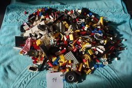 3 kg versch. Legosteine/Teile (14)