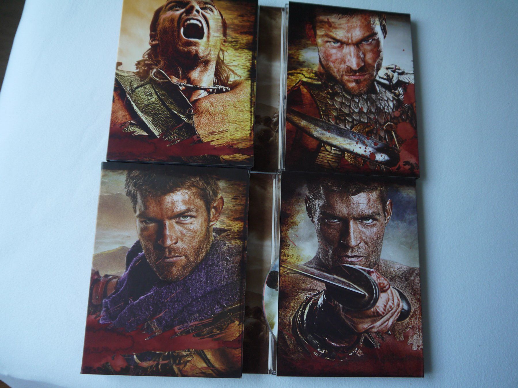 Tutti i DVDs: SPARTACUS - The Complete Collection - Staffel 1 - 4 – Usato da Hagendorn venduto da Blaf 1