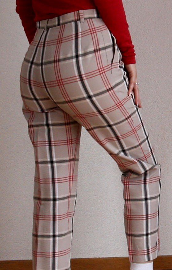 Max Mara Pantaloni: Karrierte Anzugshose Max Mara Gr.34 – Usato da Luzern venduto da Simona15 9