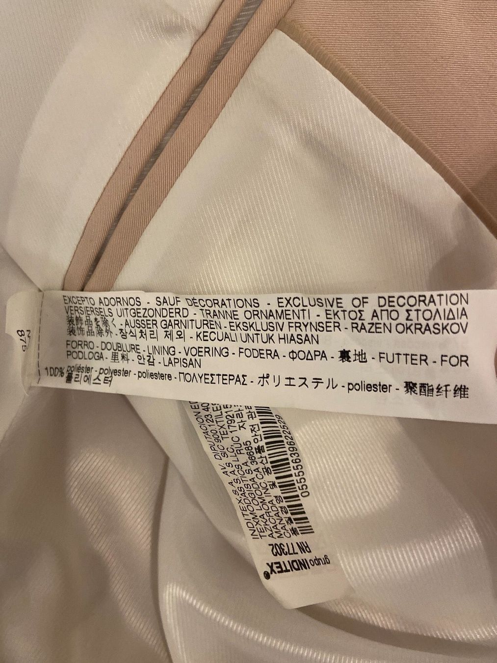 Completi: Herren Blazer rosa von Zara Man – Usato da Zug venduto da Hehe 1