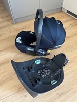 CYBEX Cloud Autoschale in dunkelblau mit Isofix BASE