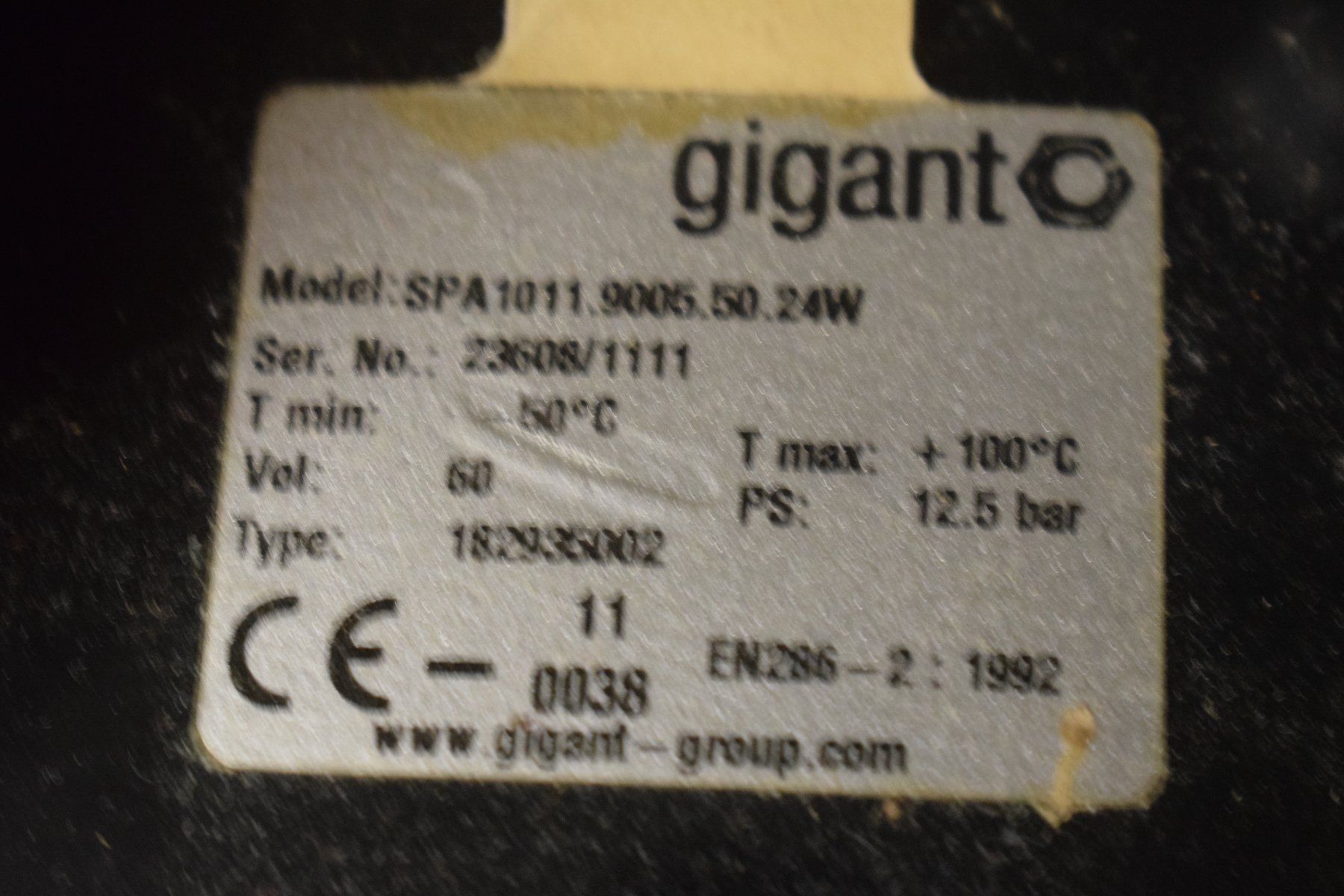 Compressori: Druckluftbehälter Gigant SPA1011 – Usato da Zürich venduto da Brockito 7