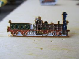 Dampflok Lokomotive Spanisch Brötli Bahn Pin