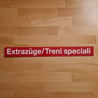 SBB Anzeigetafel Extrazüge