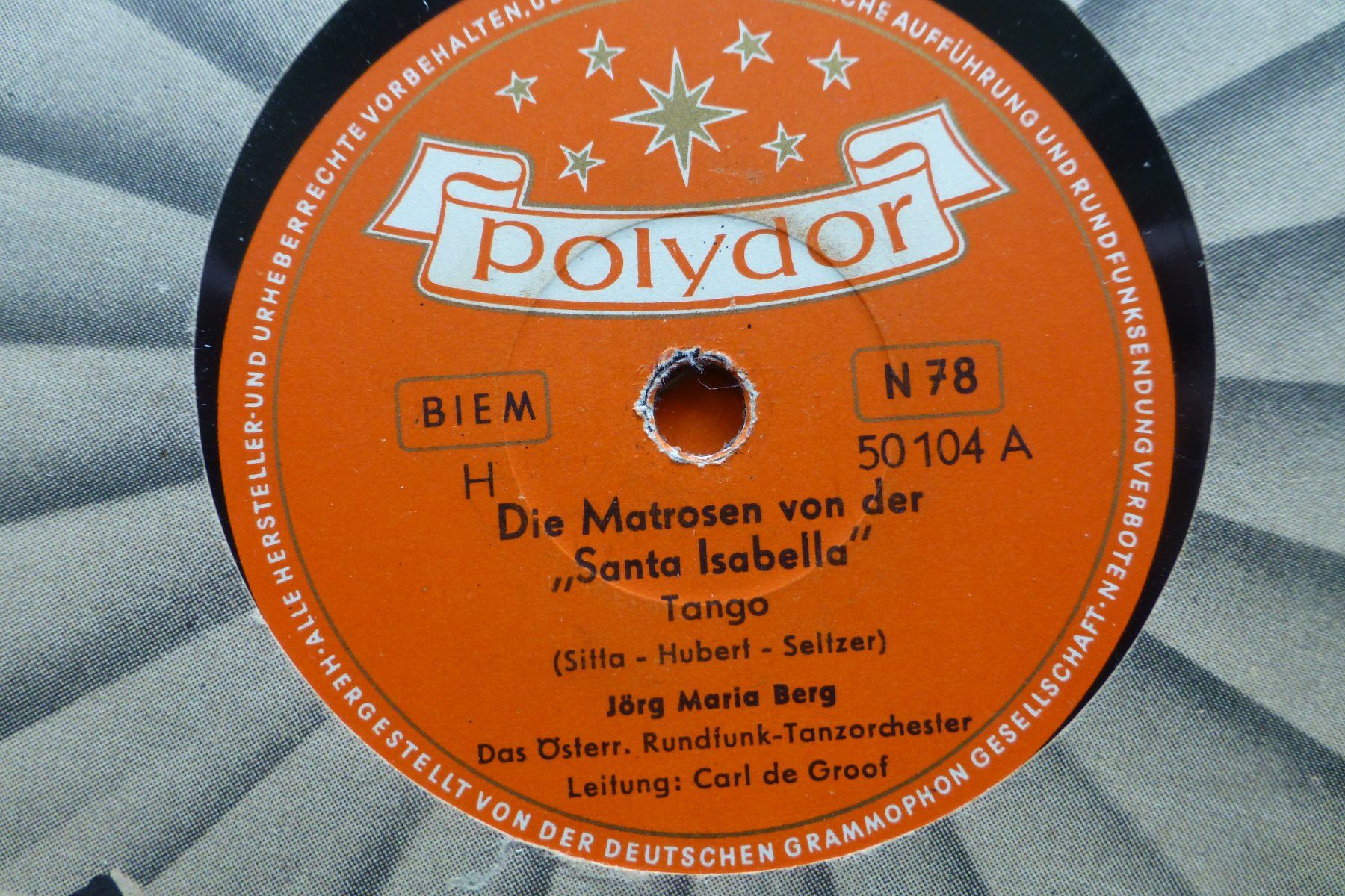 Dischi in vinile: Schallplatten Sammlung, Vintage Schelllackplatten – Usato da Grenchen venduto da Bobatsch 4