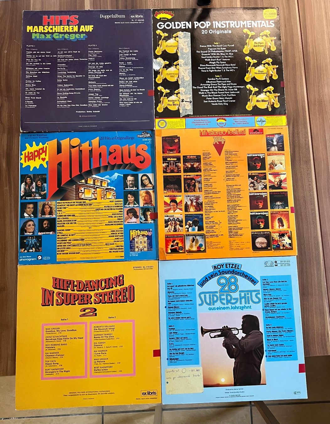 Dischi in vinile: 9x LP SCHALLPLATTEN HITS VINTAGE – Usato da chiasso venduto da Wulli 1