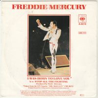 Freddie Mercury QUEEN - I was born to Love you 7" Vinyl 1985