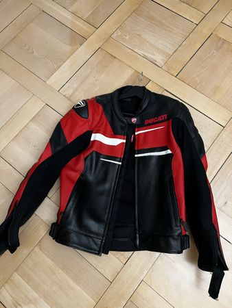 Ducati Alpinestars Lederjacke, Top Zustand, Grösse 52