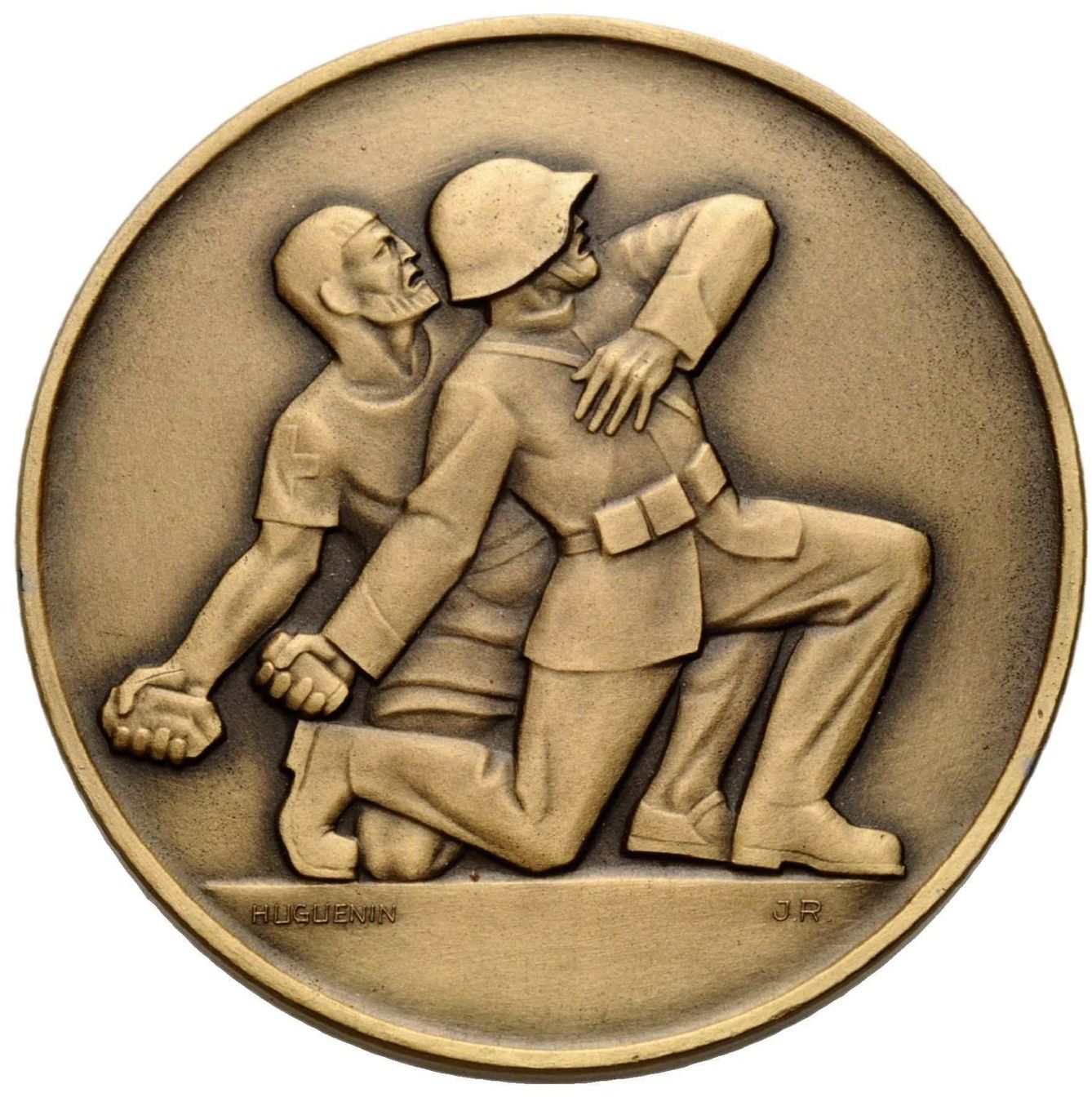 Medaglie: Bronzemedaille 1945 Rüschlikon ZH – Usato da Rotkreuz venduto da Swiss-Coins