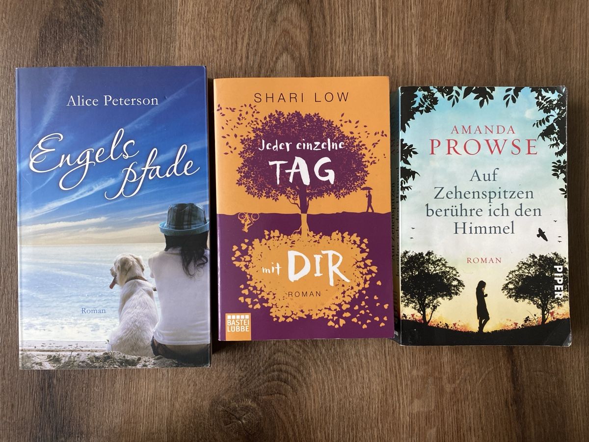 Livres: 3 berührende Romane – D'occasion à Schlosswil par maga09