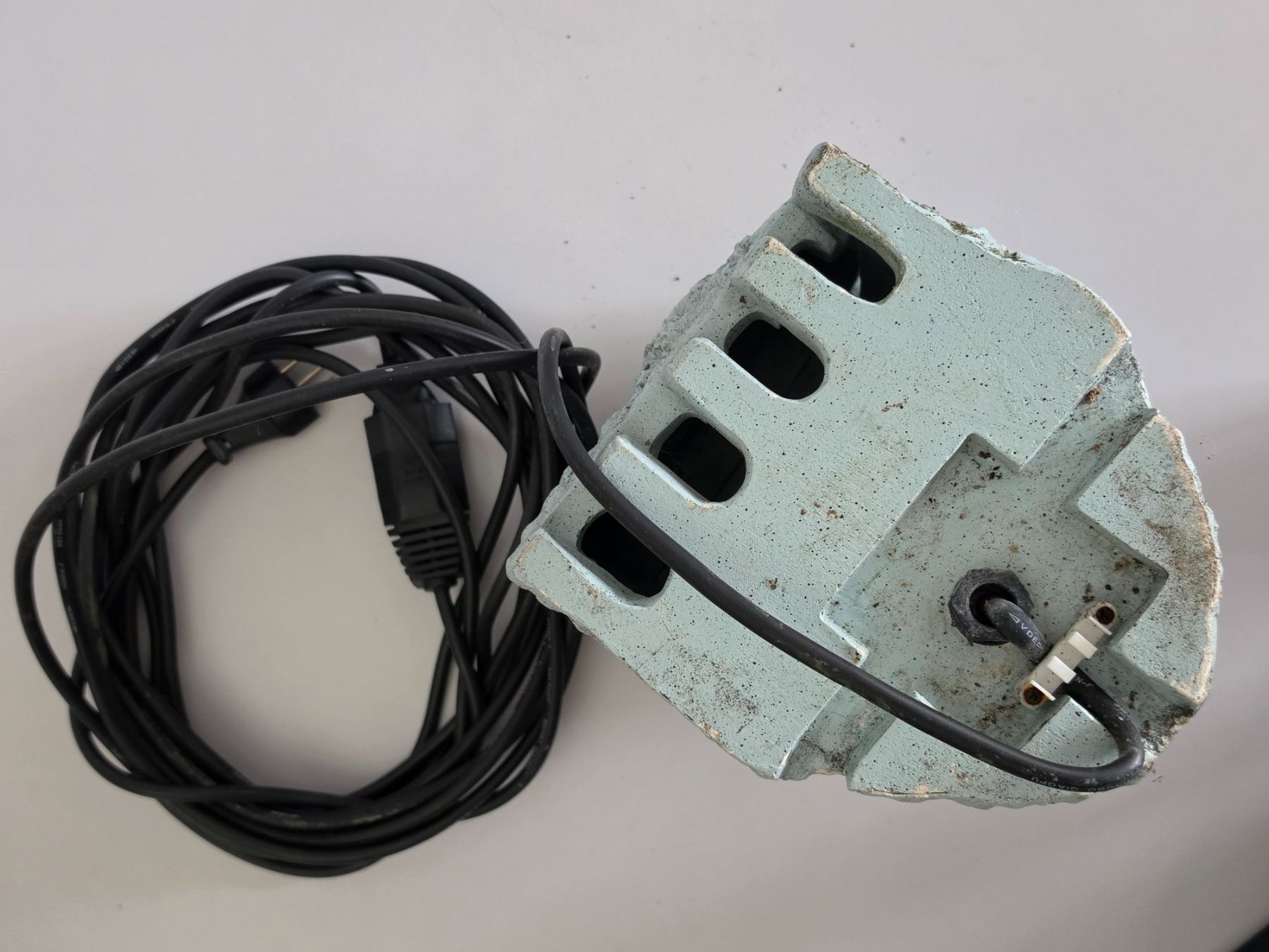 Alimentazione elettrica: Gartensteckdose Stein-Optik - Stromverteiler Garten aussen – Usato da Birr venduto da DisDas 6