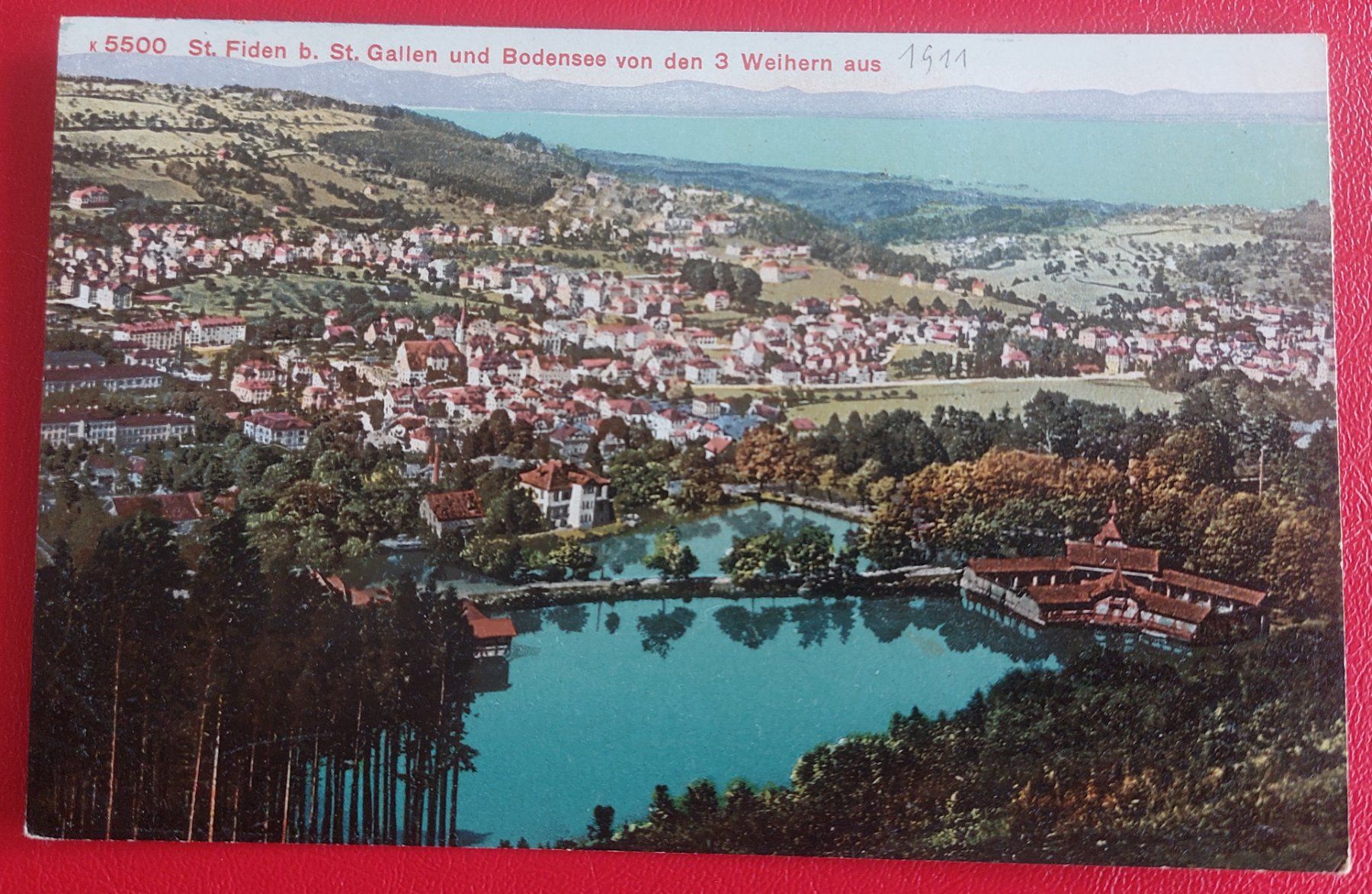 Ansichtskarten: St. Fiden b. St. Gallen und Bodensee – Gebraucht aus St-Légier-La Chiésaz von Theo005