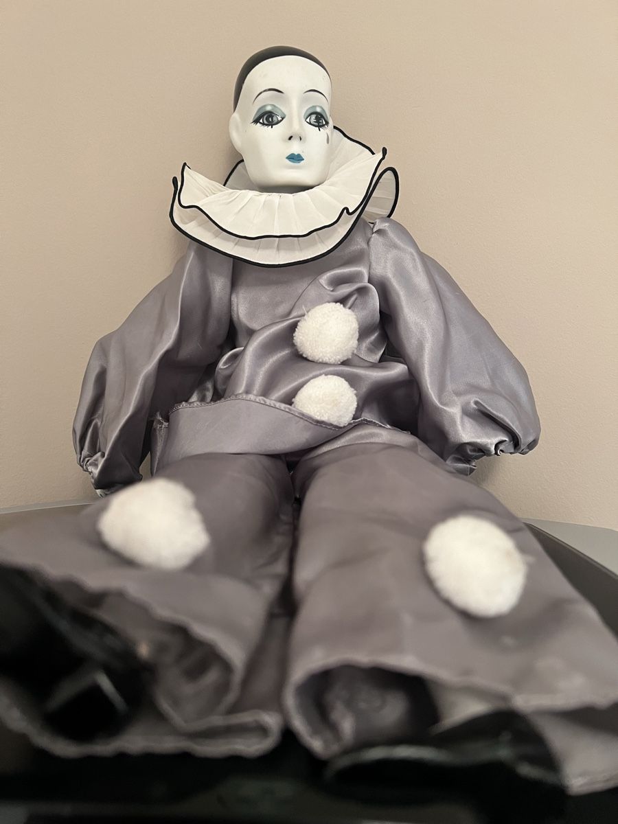 Bambole: Poupée Pierrot en porcelaine – Usato da Lausanne venduto da loz_yp8x 3