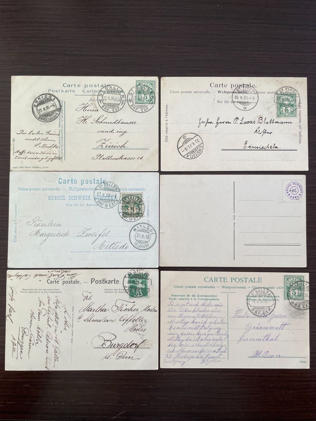 Cartes postales: ST. GALLEN Stadtansichten, 24 Ansichtskarten – D'occasion à Wald ZH par TLILEF 6