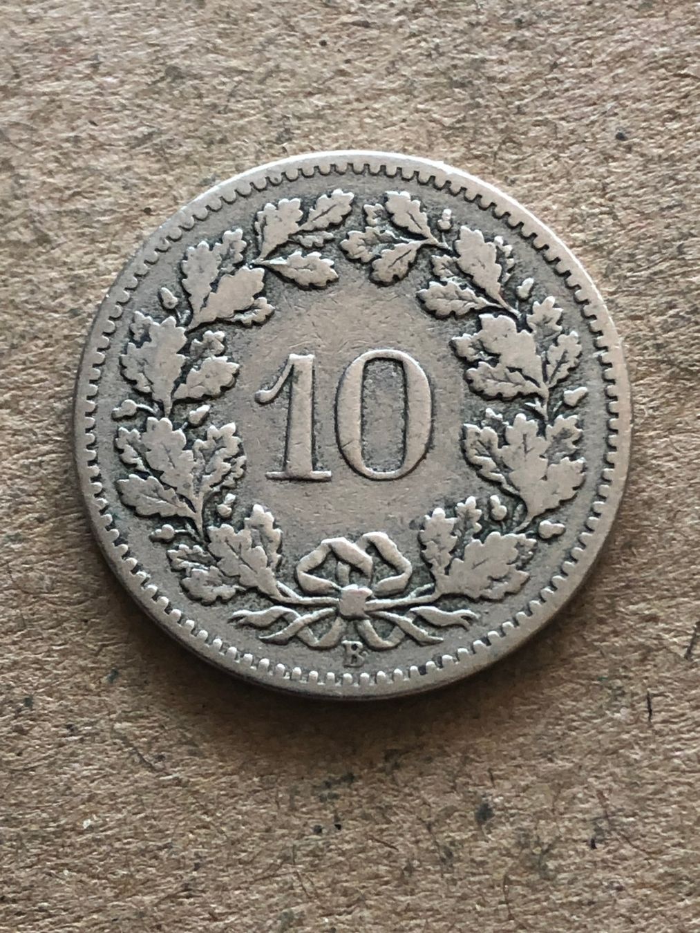 Alle Münzen: 10 Rp. 1899 – Gebraucht aus Schötz von Odpa 1