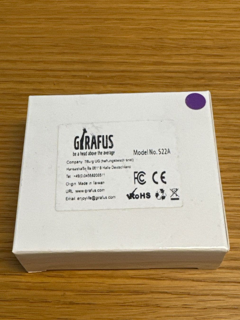 Leine & Halsband: Girafus® Tracker - Katzen Hunde Haustier Peilsender – Neu und originalverpackt aus Kehrsatz von tstange 1