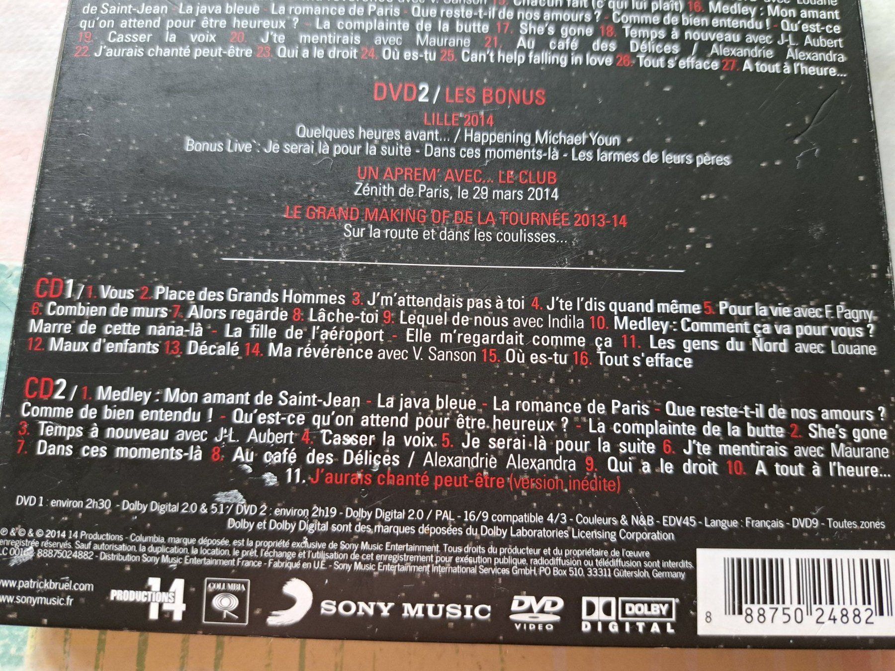 CDs: CD Live Bruel 2014 2 Cds + 2 DVDs – Gebraucht aus Pully von bro_n52j 3