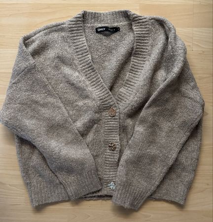 Only Cardigan beige, Grösse S