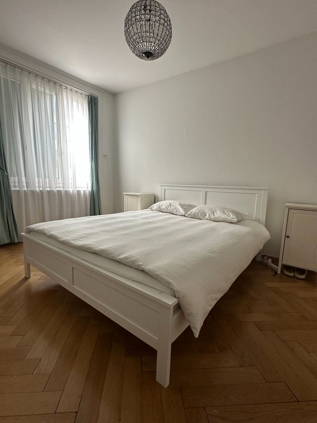 Ikea Letti: IKEA HEMNES Bettgestell inkl. Lattenrost – Usato da Bern venduto da J_Mere