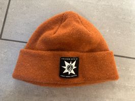 Volcom Mütze orange mit Logo Patch neu