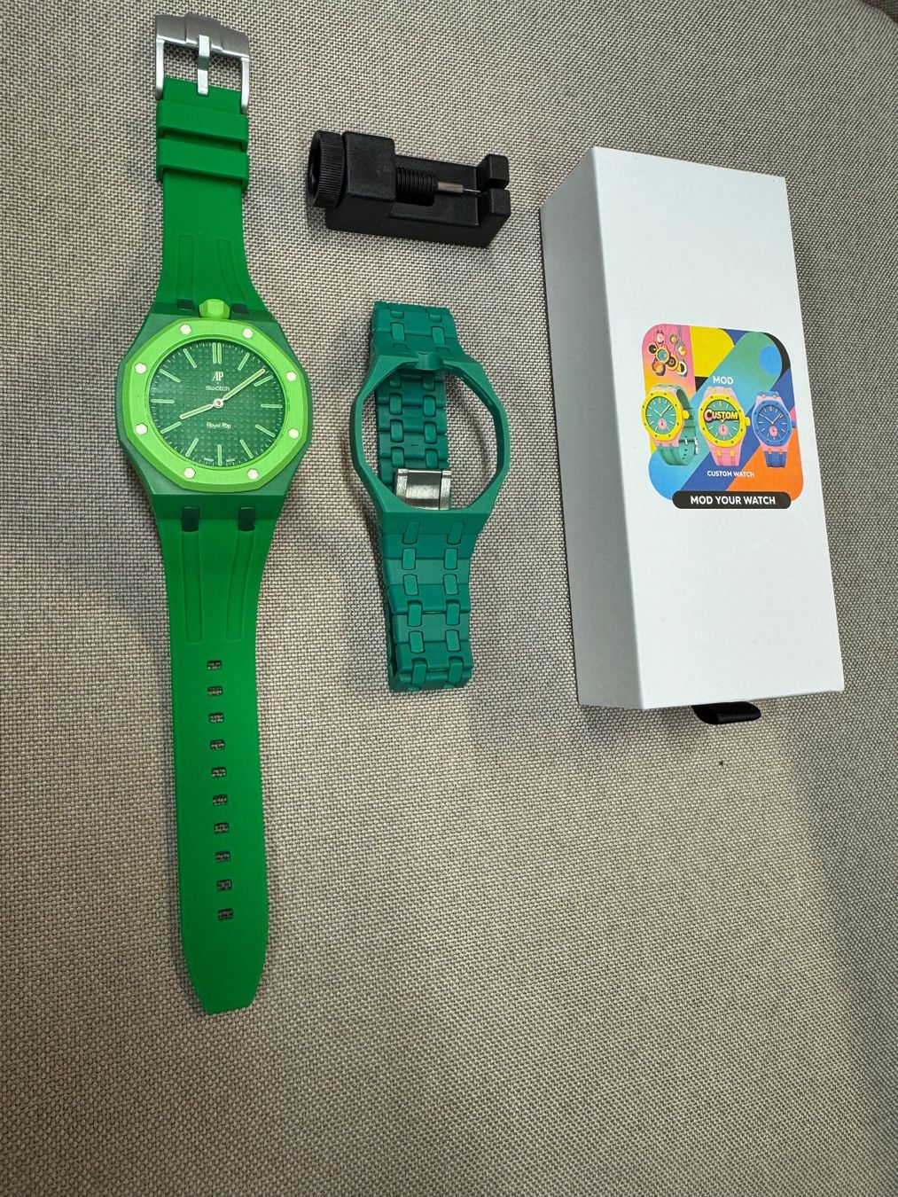 Swatch Uhren: SWATCH AP BIOCERAMIC GRÜN NEU – Neu und originalverpackt aus Schaffhausen von JohnT1