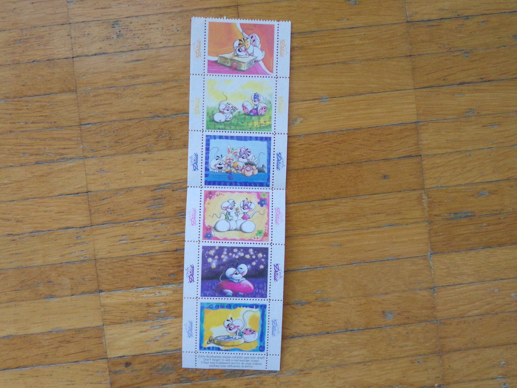 Tutti i francobolli: Diddl Briefmarke 6 Stück – Usato da Winterthur venduto da Jessi_di