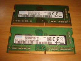 2 stück 8gb ddr4 2400 RAM für Laptop.