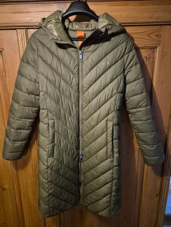 Hugo Boss Steppmantel, Oliv, Gr. 36, Winter, Top Zustand