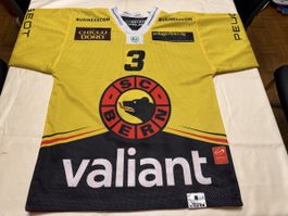 SC Bern Gameworntrikot Junioren Nummer 3 Grösse M