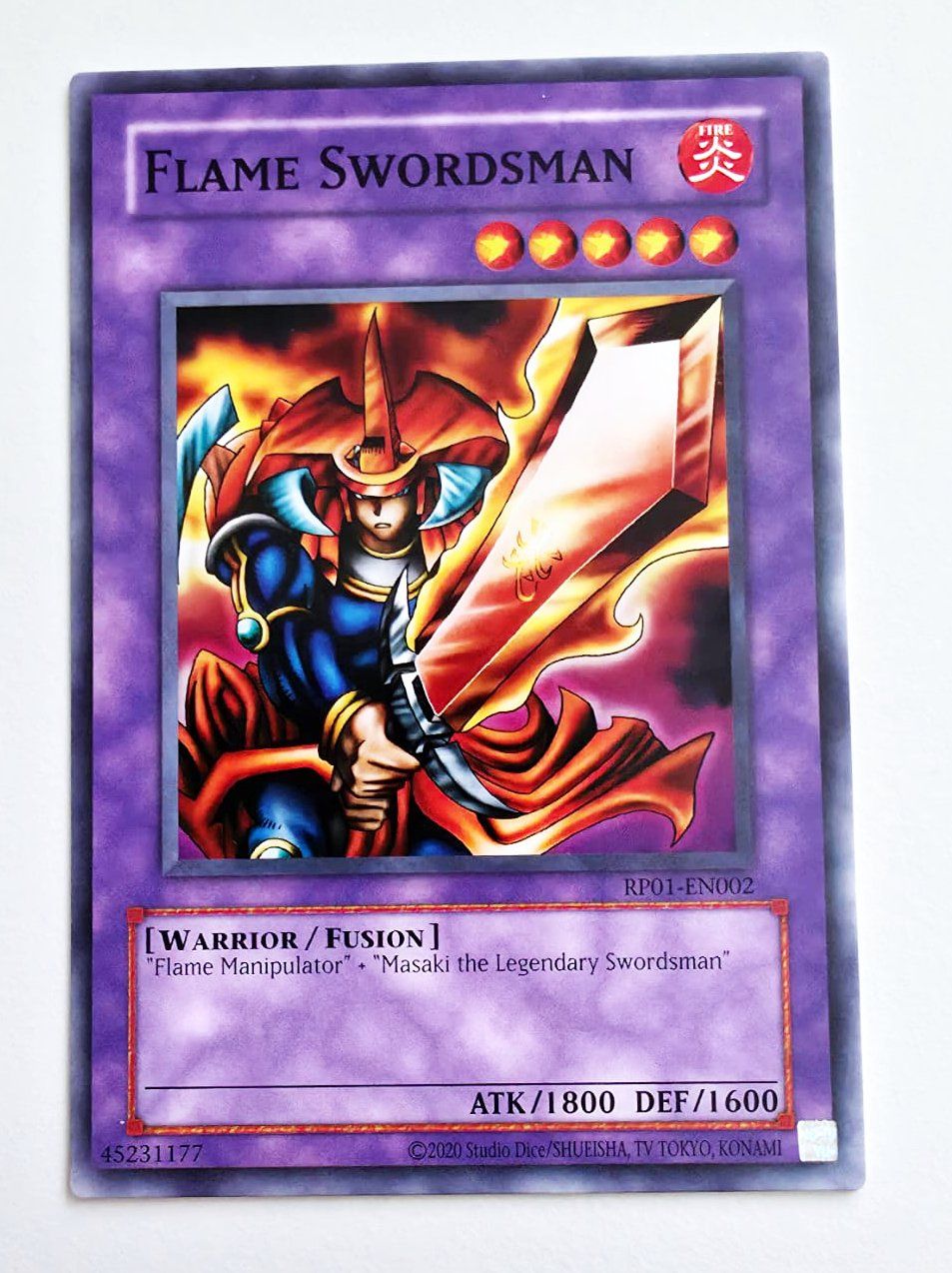 Yugioh Carte collezionabili: Flame Swordsman - Yu-Gi-Oh! TCG – Usato da Zürich venduto da Zetto