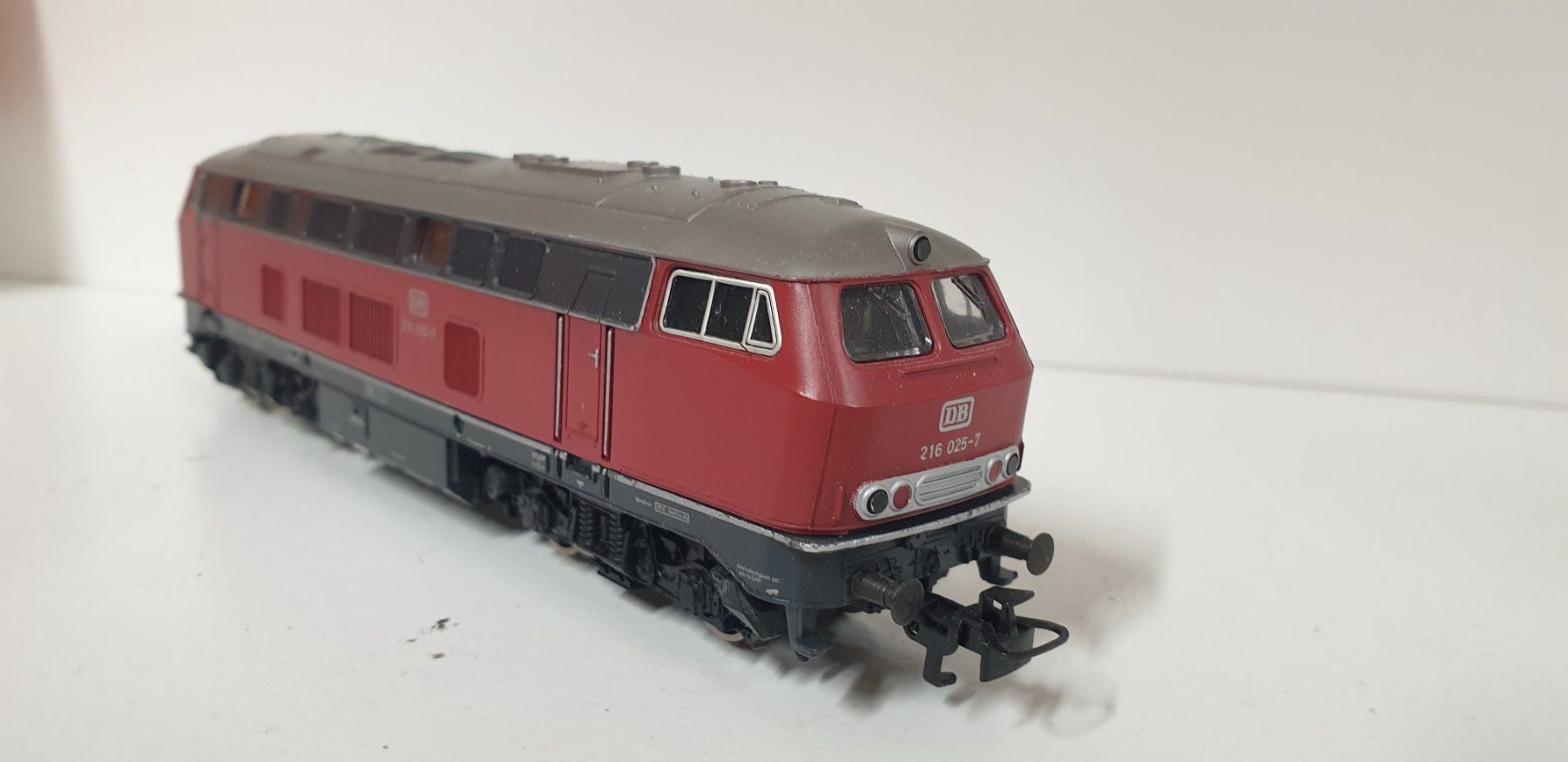 Märklin Modellini di ferrovie: Märklin Diesellok DB V216 H0/DC – Usato da Geroldswil venduto da TopTrain54 4