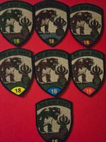 Panzer Abzeichen Badge 7x Pz Gren Bat 18 Klett neu Original