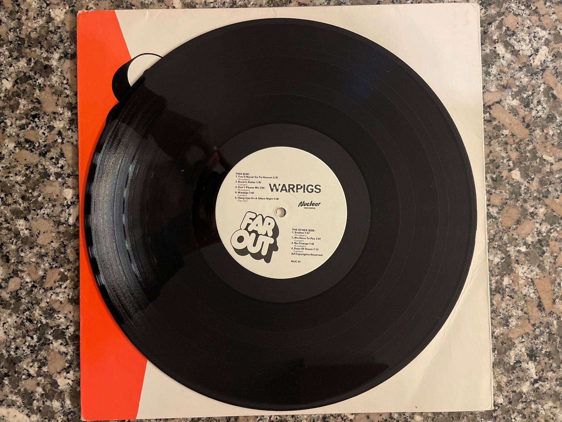 Dischi in vinile: S1565/Warpigs - Far Out – Usato da Frutigen venduto da Philippe_jsp 2