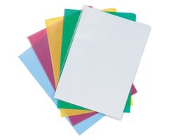 10 Q-CONNECT® Sichthüllen, genarbte, blendfreie Folie