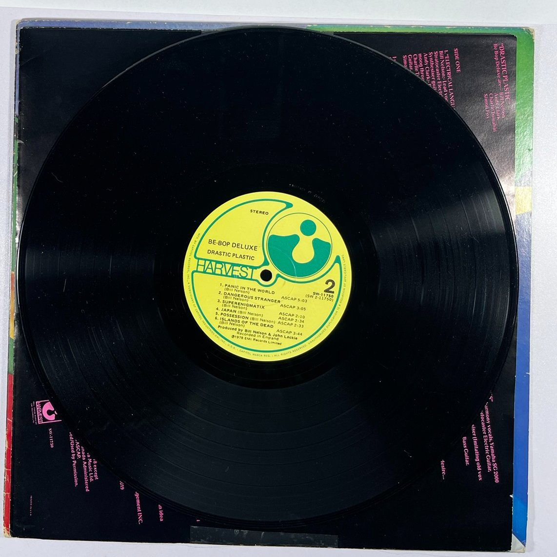 Vinyles: LP: BE-BOP DELUXE - Drastic Plastic (1978) – D'occasion à Frenkendorf par Yard-Sale-2000 4