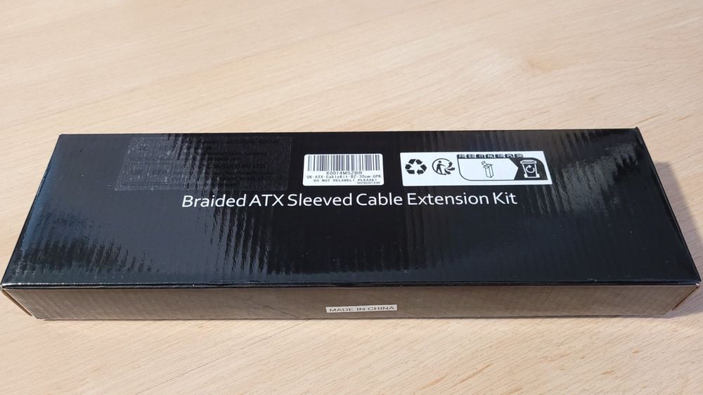 Laufwerke & Adapter: Sleeved cable extension kit, weiss, 30cm, neu in OVP – Neu und originalverpackt aus Brig von Mike69 4
