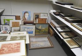 Lager Auflösung: Gemälde, Aquarelle, Lithos, Stiche usw.