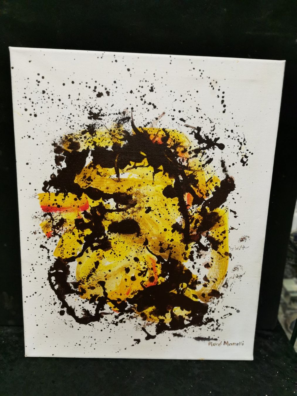 Gemälde: HUILE SUR TOILE SIGNÉE RENÉ MARCELLI – Gebraucht aus Genève von Qanil77