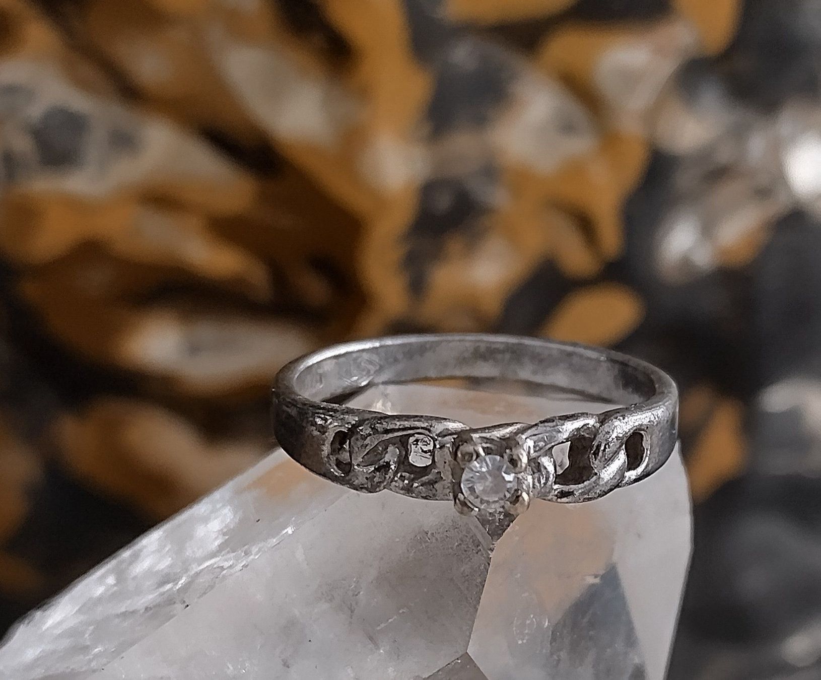 Anelli: SOLITÄR RING 925 SILBER – Usato da Romanshorn venduto da BoutiqueA 1