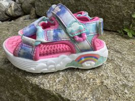 Skechers S-Lights® Rainbow Racer Sandalen Gr. 22 Top Zustand