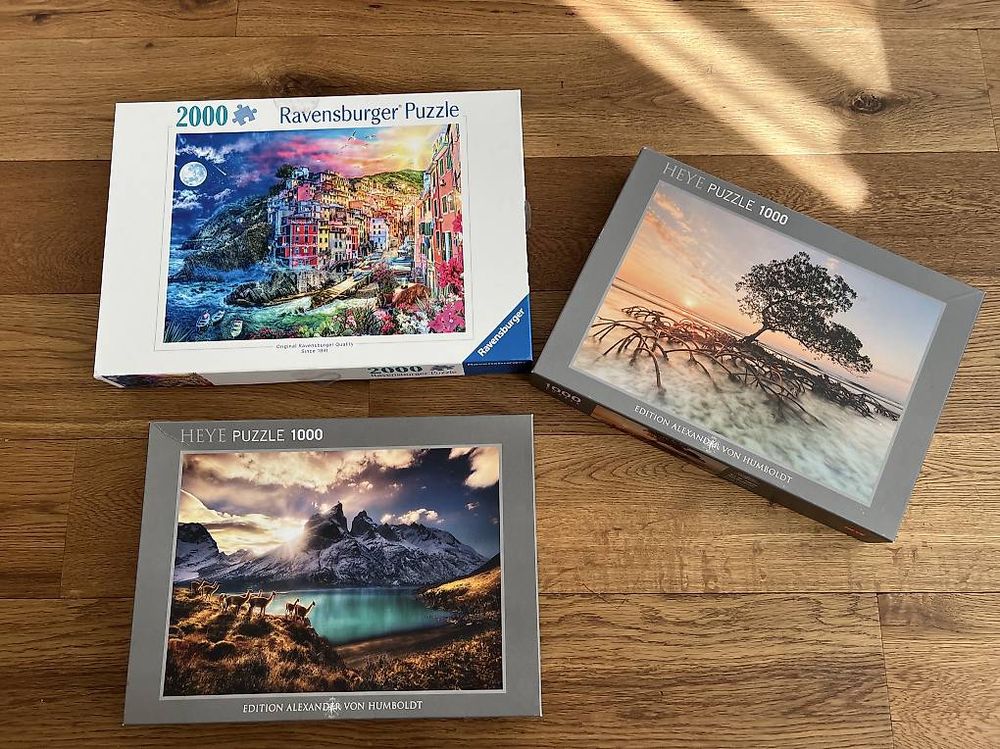 Puzzle 3 Stück (Gebraucht) in Eglisau für CHF 20 – nur Abholung auf ...