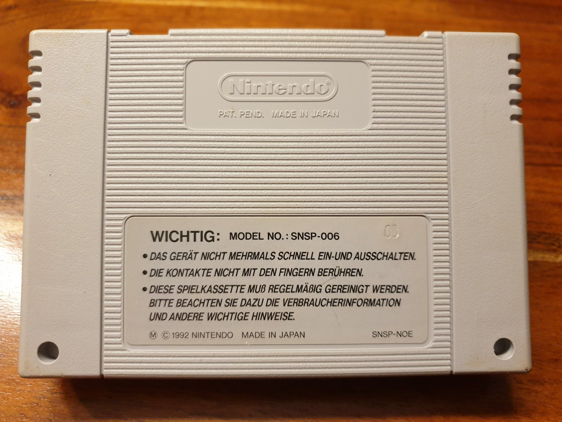 Nintendo Spiele: Super Probotector Alien Rebels SNES – Gebraucht aus Rain von  1