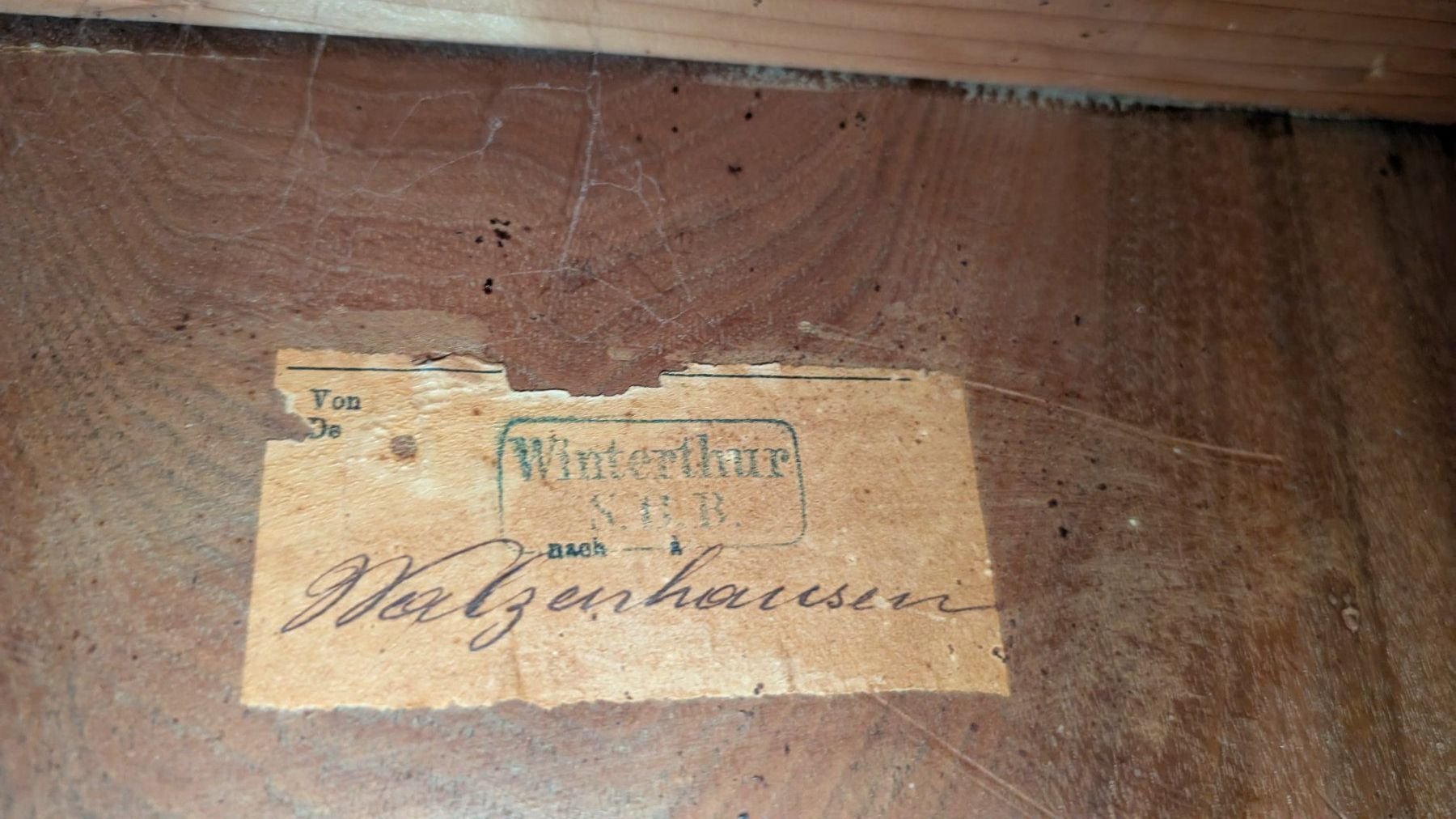 Tische: Antiker Nussbaumtisch. Louis Philippe – Gebraucht aus Bern von lauterhaas 8