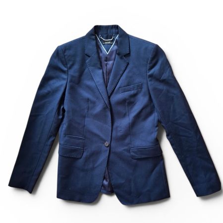  Massimo Dutti bleu marine taille 38