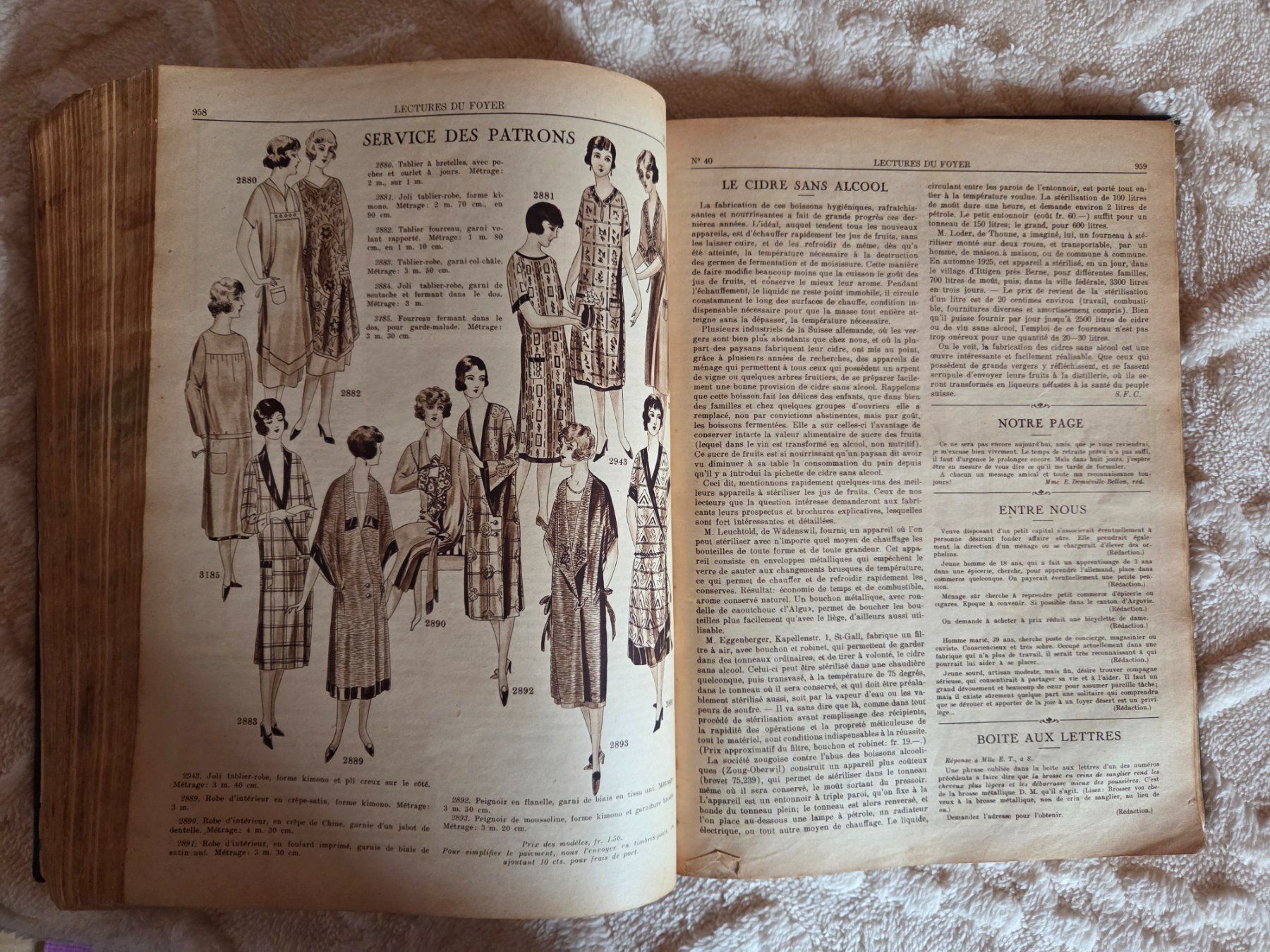 Libri: Lectures du Foyer année 1926 – Usato da Bioley-Magnoux venduto da esperance7 2