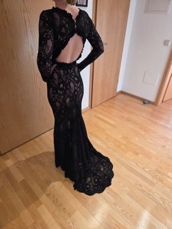Abendkleid Handgeschneidert Gr 36