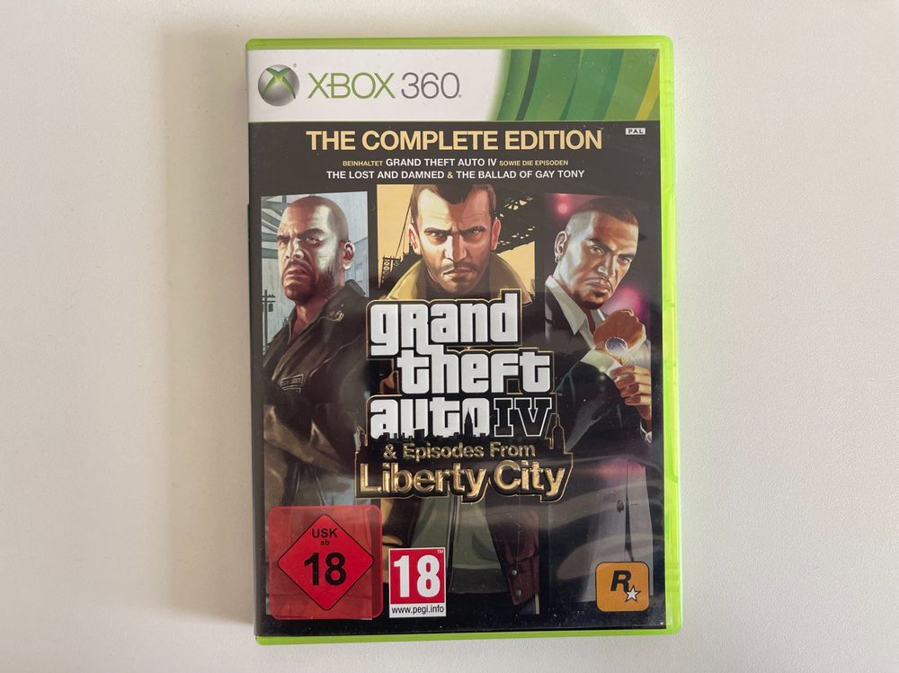 GRAND THEFT AUTO lV Episodes from Liberty City GTA l'édition intégrale