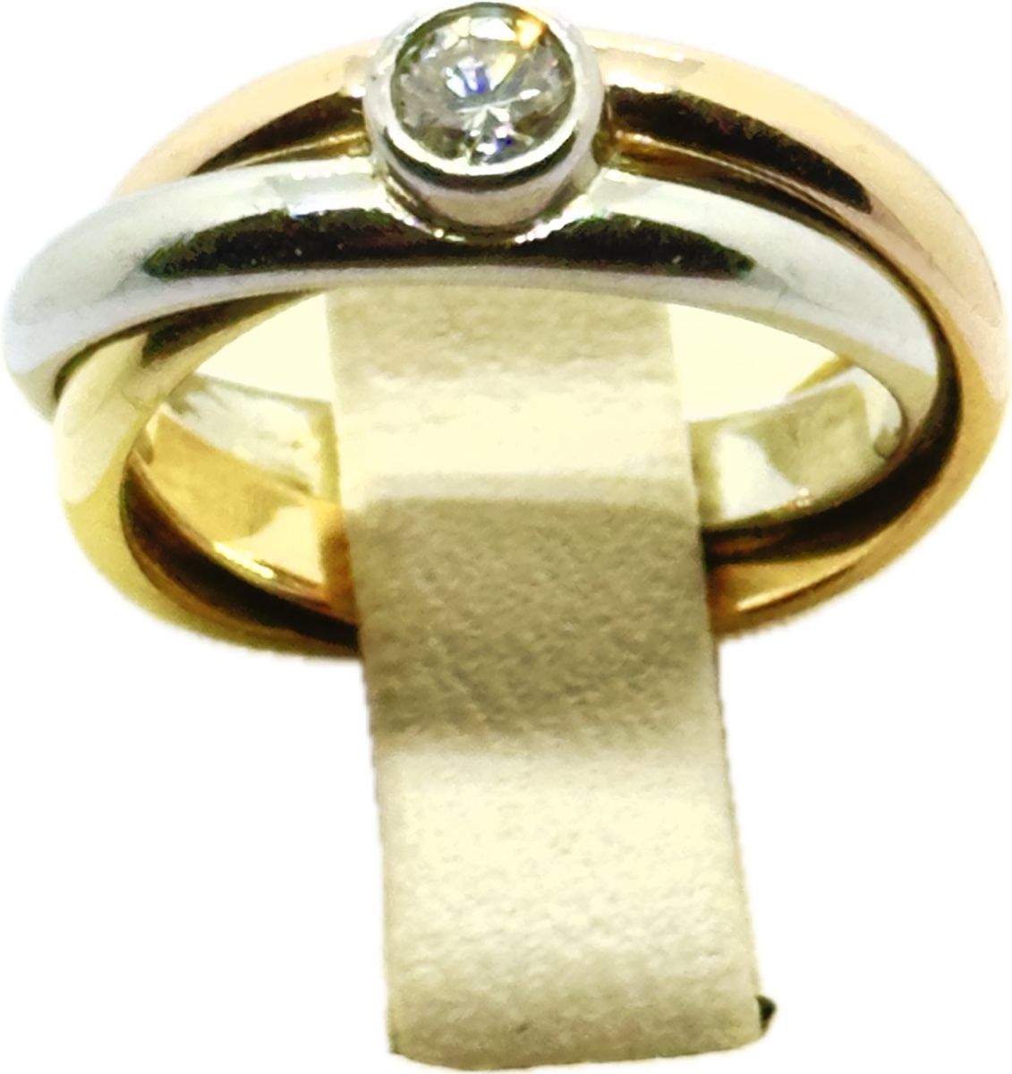 Ringe: 750/18 Karat Gold Ring mit 028 CtBrillant – Gebraucht aus Murg von MTGold 6